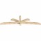 Ekena Millwork Davenport Rough Sawn Timber Gable Bracket, Douglas Fir, 96"W x 28"H x 4"D x 4"F, 7/12 Pitch GBW096X28X0404DAV00RDF - alternate 2